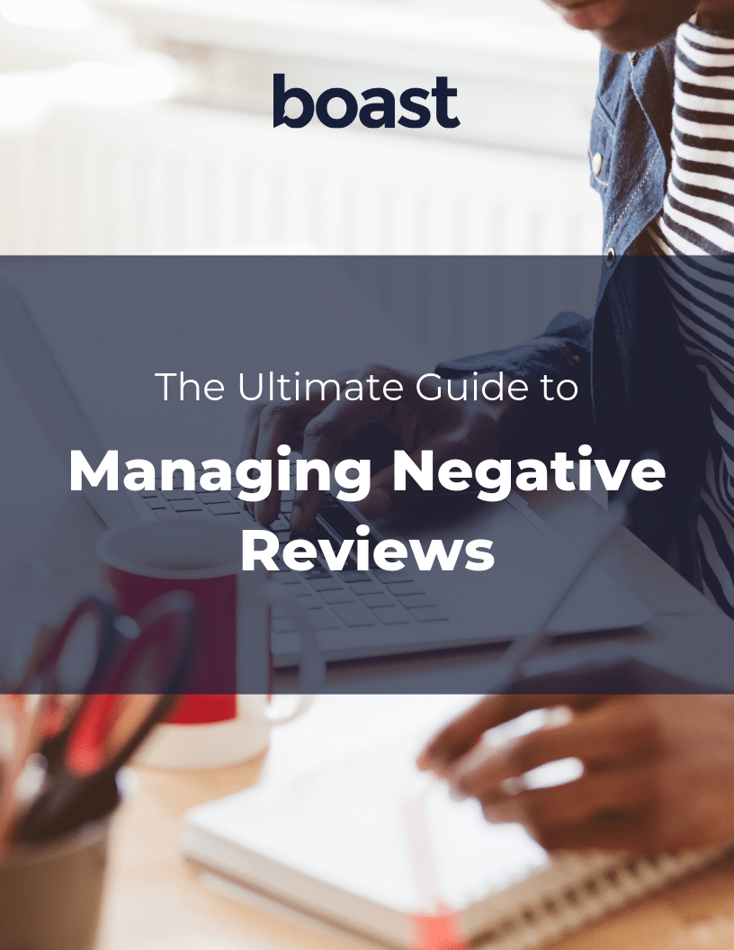The Ultimate Guide to Managing Negative Reviews cover