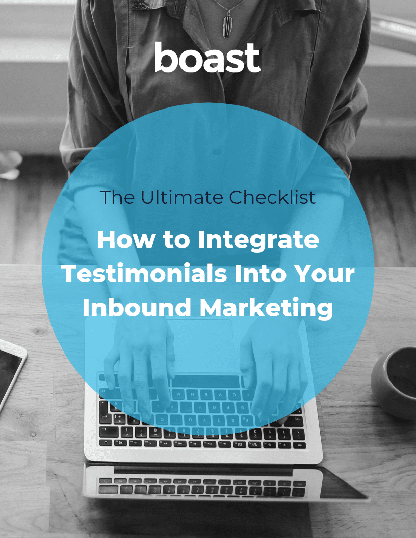 How to Integrate Testimonials Into Your Inbound Marketing Strategy cover