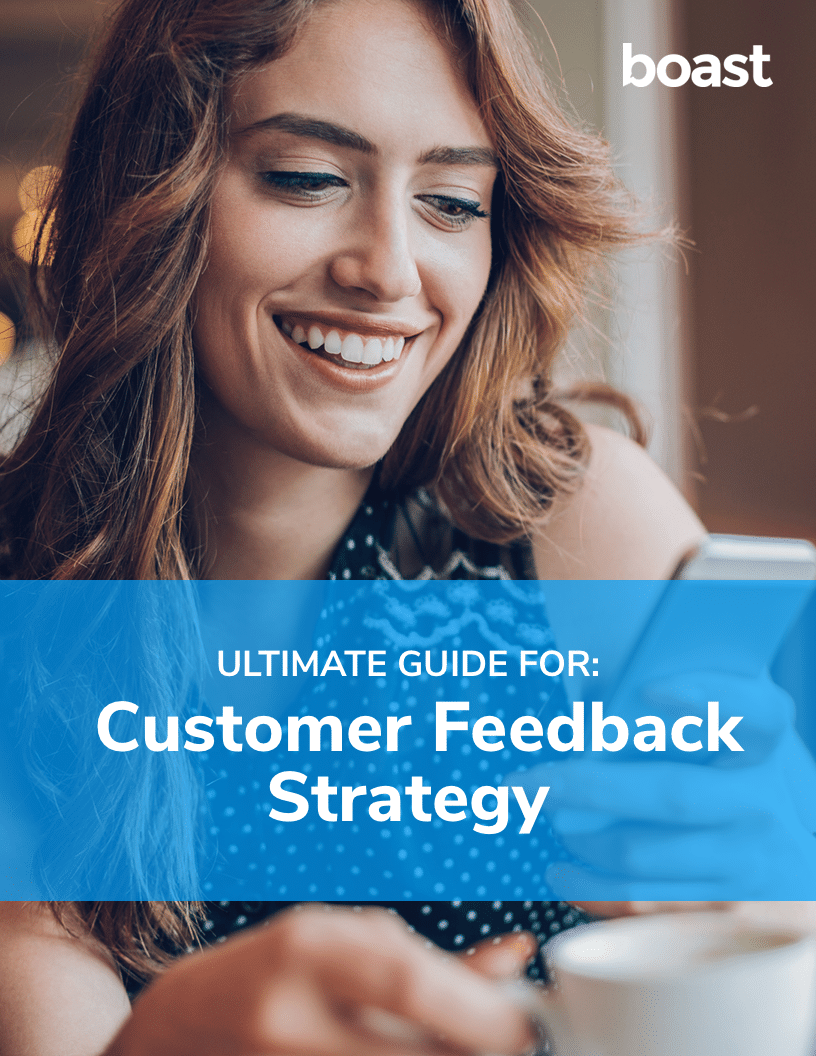 cover of ultimate guide for customer feedback strategy